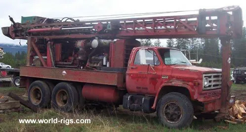 Drilling Rig - 1978 Schramm T64HB - For Sale